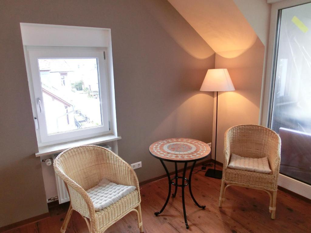 Ferienweingut Hirschen Schulstrasse Bed & Breakfast Burg  Bilik gambar